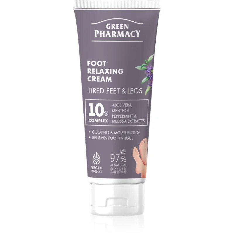 Green Pharmacy Foot Care Relaxing Foot Cream relaxační krém na nohy 75 ml