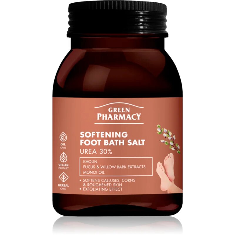 Green Pharmacy Foot Care Softening Foot Bath Salt sůl do koupele na nohy 400 ml