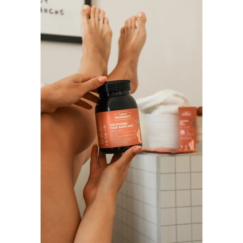Green Pharmacy Foot Care Softening Foot Bath Salt sůl do koupele na nohy 400 ml