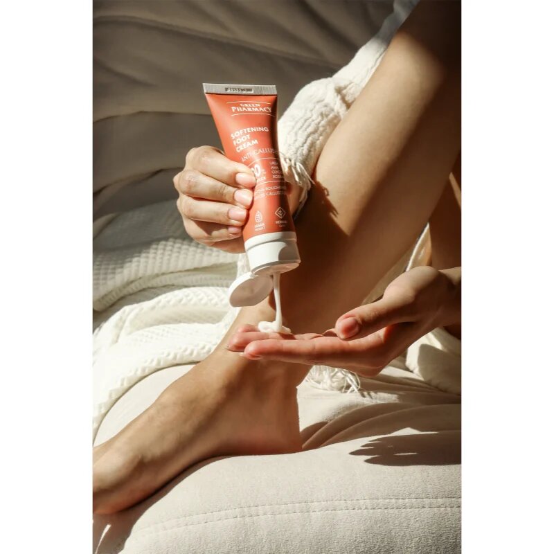 Green Pharmacy Foot Care Softening Foot Cream zjemňující krém na nohy 75 ml