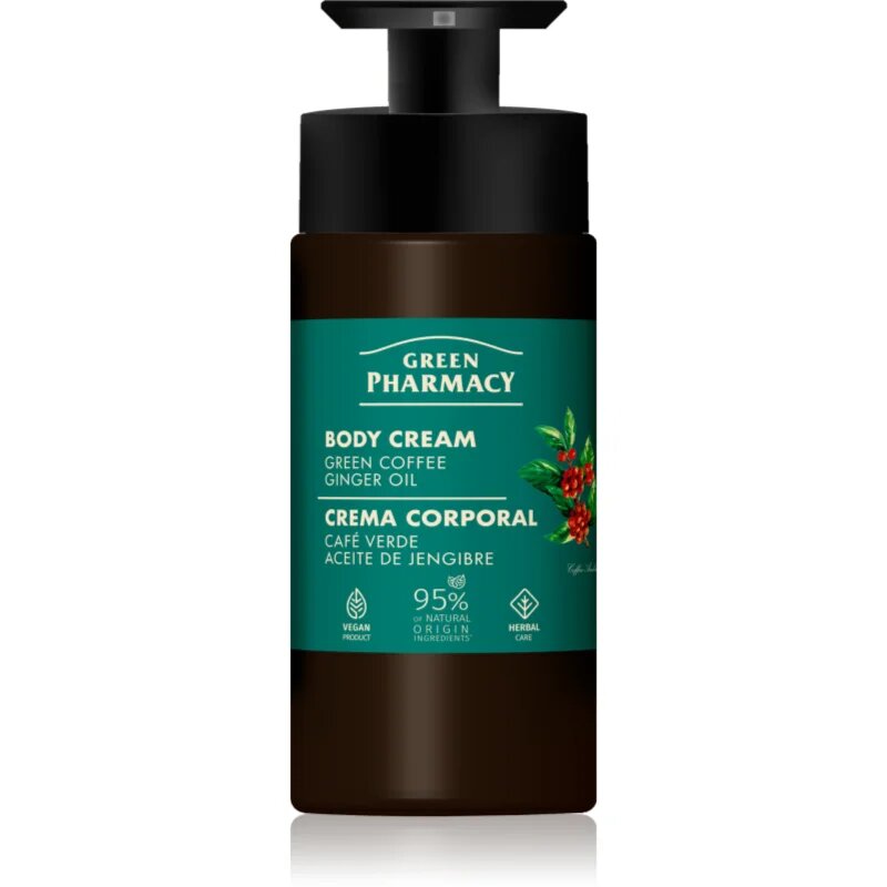 Green Pharmacy Green Coffee & Ginger Oil tělový krém 739 ml