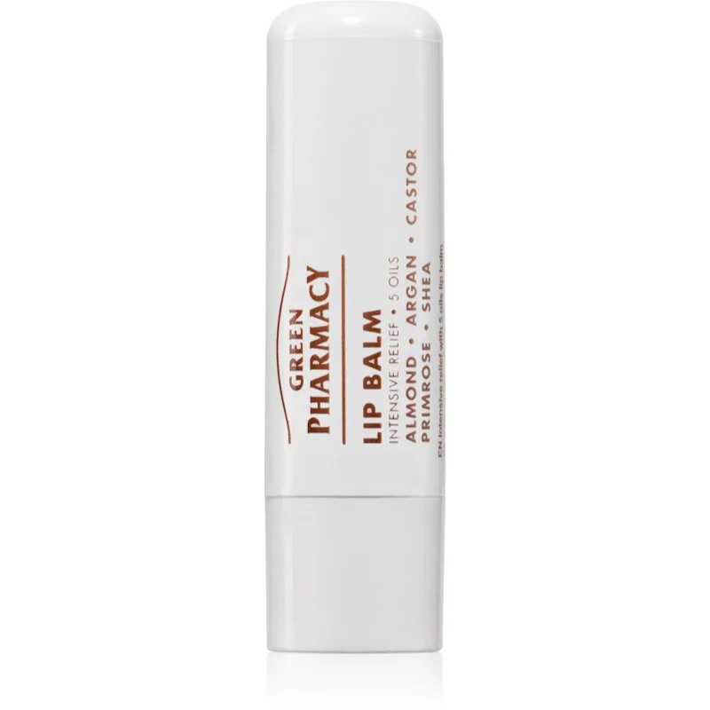 Green Pharmacy Mix of oils Lip Balm intenzivní hydratační balzám na rty 3.6 g