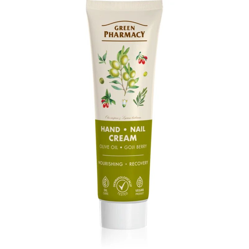 Green Pharmacy Olive & Goji Berry Hand & Nail Cream krém na ruce 100 ml