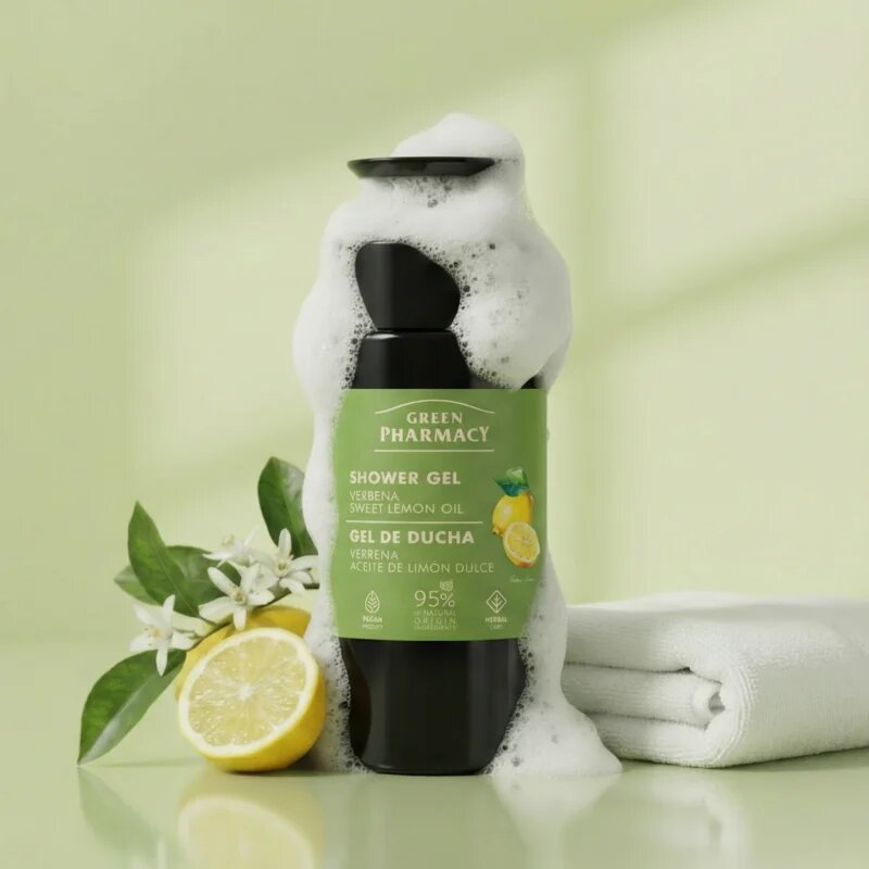 Green Pharmacy Verbena & Sweet Lemon Oil sprchový gel 739 ml