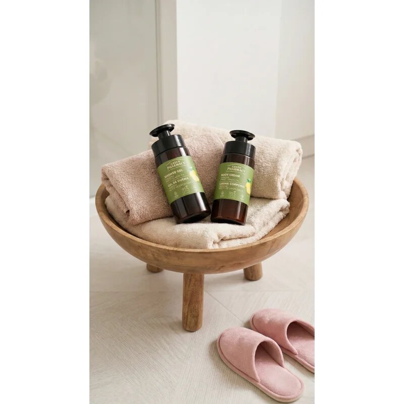 Green Pharmacy Verbena & Sweet Lemon Oil tělový krém 739 ml