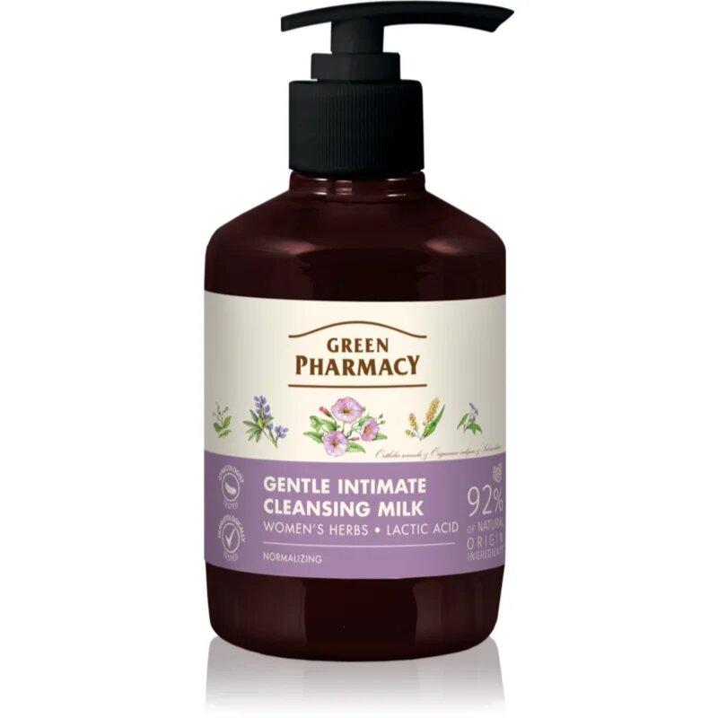 Green Pharmacy Women's Herbs mléko na intimní hygienu 370 ml