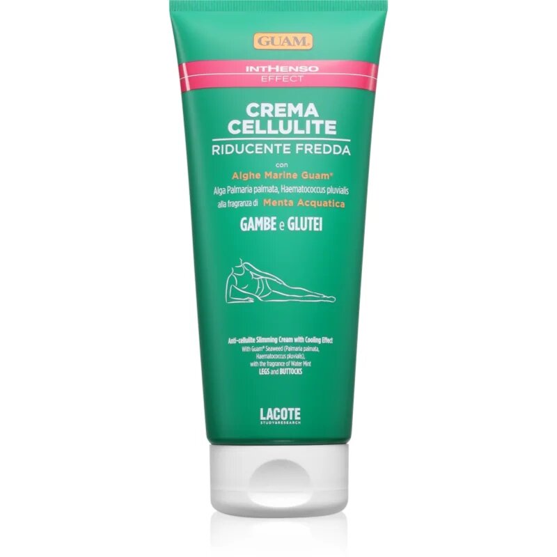 Guam Inthenso Crema Cellulite tělový krém na celulitidu s chladivým účinkem 200 ml