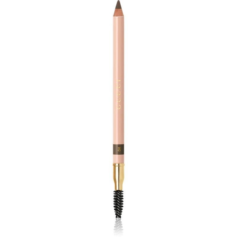 Gucci Beauty Crayon Définition Sourcils tužka na obočí s kartáčkem odstín 04 Dark Brown 1.19 g