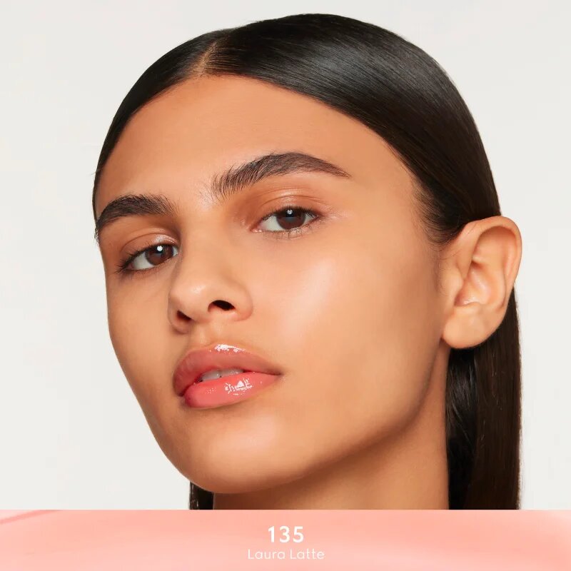 Gucci Beauty Gloss à Lèvres lesk na rty pro větší objem odstín 135 Laura Latte 6.5 ml