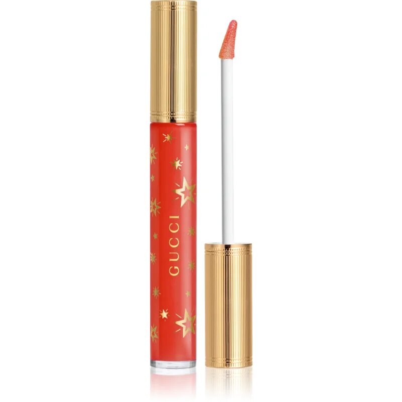 Gucci Beauty Gloss à Lèvres lesk na rty pro větší objem odstín 526 Teresina Red 6.5 ml