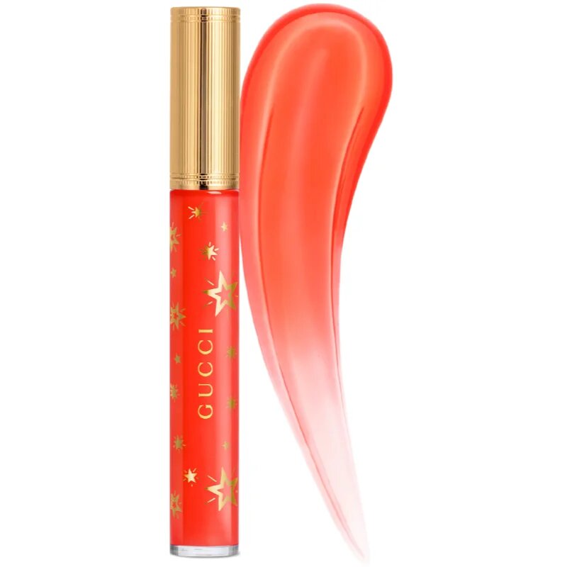 Gucci Beauty Gloss à Lèvres lesk na rty pro větší objem odstín 526 Teresina Red 6.5 ml