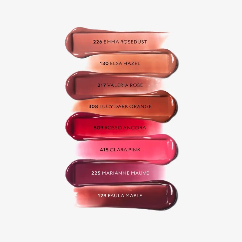 Gucci Beauty Glow Oil-In-Water Tint Liquid Lipstick lesklá hydratační tekutá rtěnka odstín 415 Clara Pink 6.5 ml