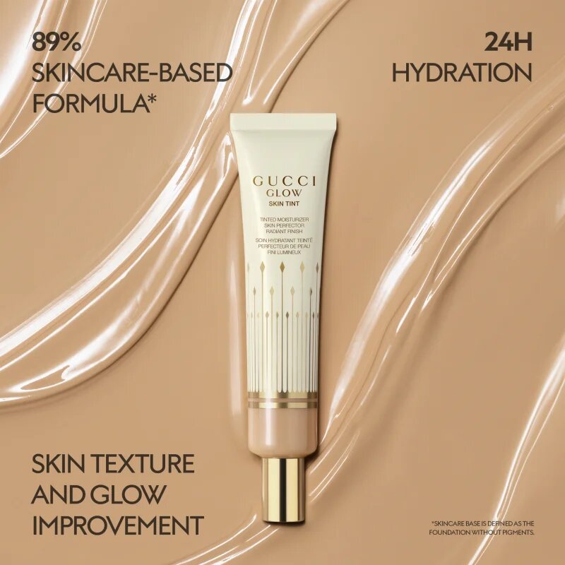 Gucci Beauty Glow Skin Tint Moisturizer hydratační tónovací krém odstín 21 40 ml