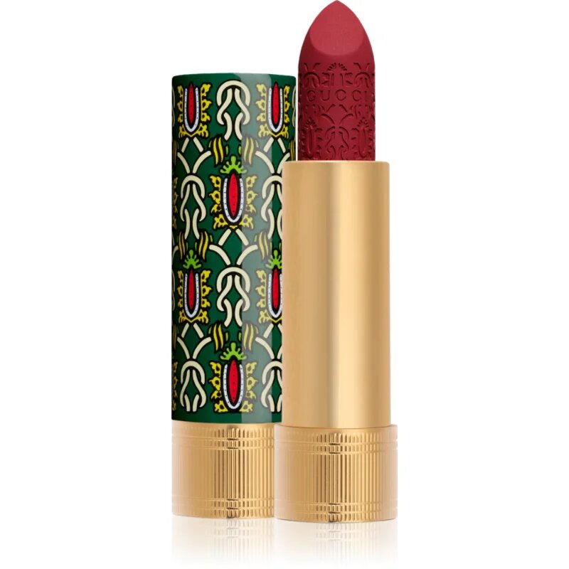 Gucci Beauty Holiday Rouge à Lèvres Matte Lipstick matná rtěnka odstín 509 Rosso Ancora 3.5 g