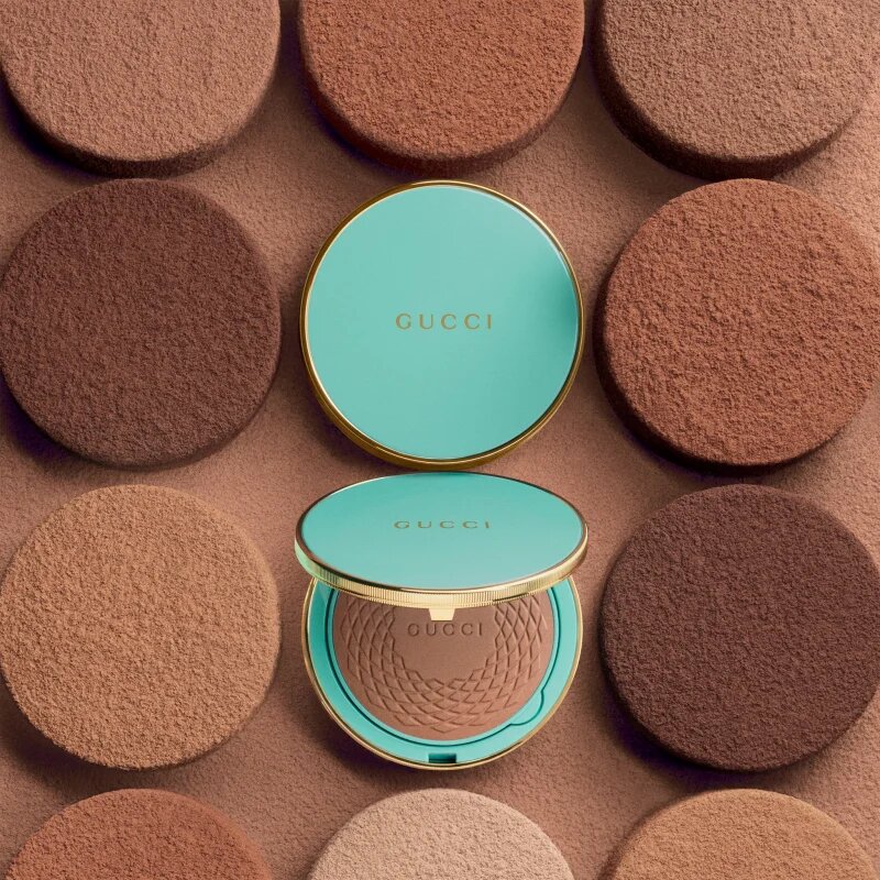 Gucci Beauty Poudre De Beauté Éclat Soleil Powder bronzer – náhradní náplň odstín 04 12 g
