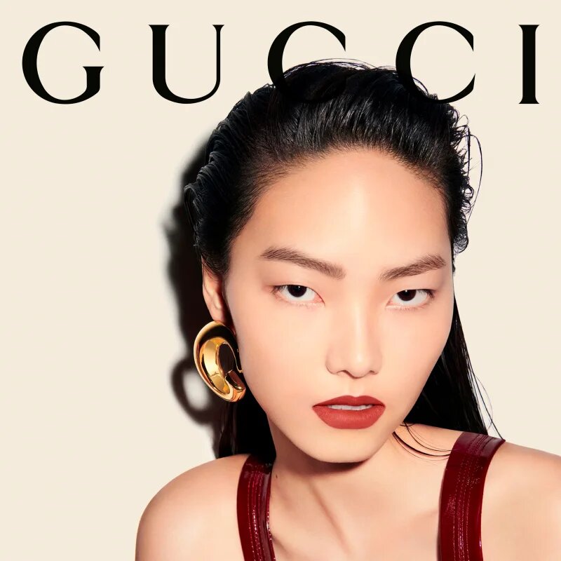 Gucci Beauty Rouge à Lèvres Matte Lipstick matná rtěnka odstín 222 Fanny Rose 3.5 g