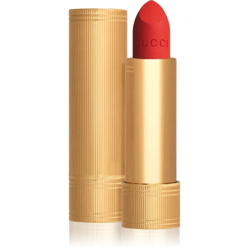 Gucci Beauty Rouge à Lèvres Matte Lipstick matná rtěnka odstín 302 Agatha Orange 3.5 g