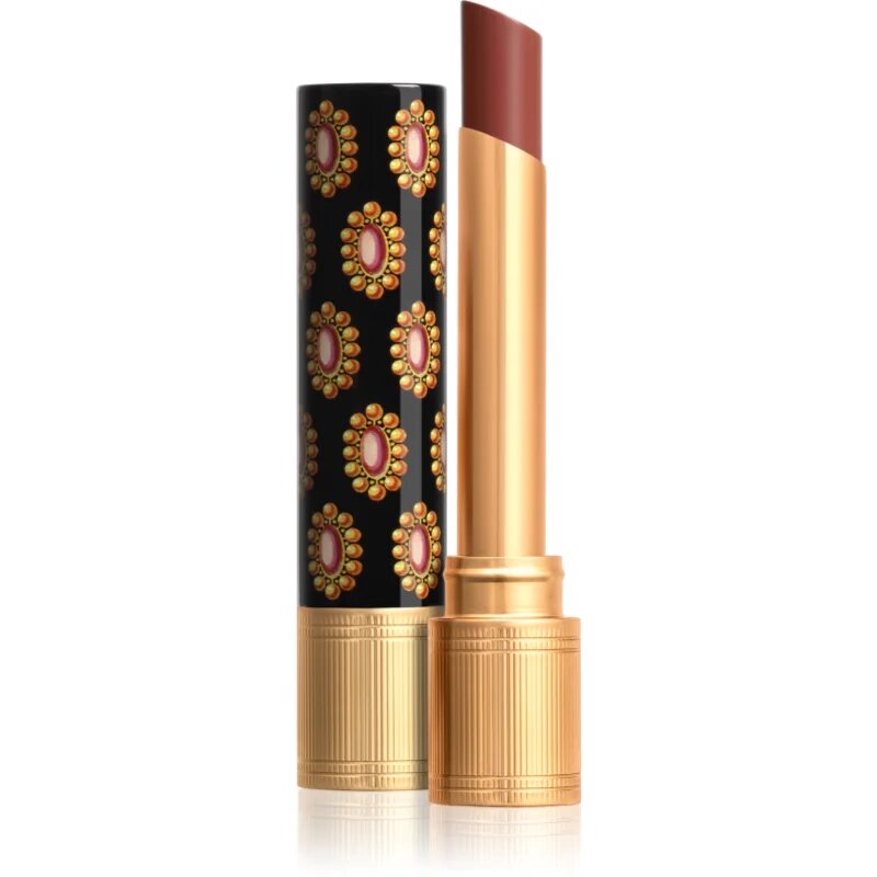 Gucci Beauty Rouge de Beauté Brillant hydratační rtěnka odstín 204 Peggy Taupe 1.8 g