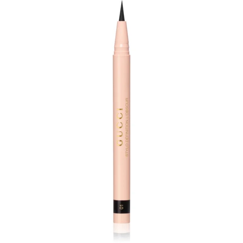 Gucci Beauty Stylo Définition L’Obscur tekuté oční linky v peru odstín 01 Eve Black 0.5 g
