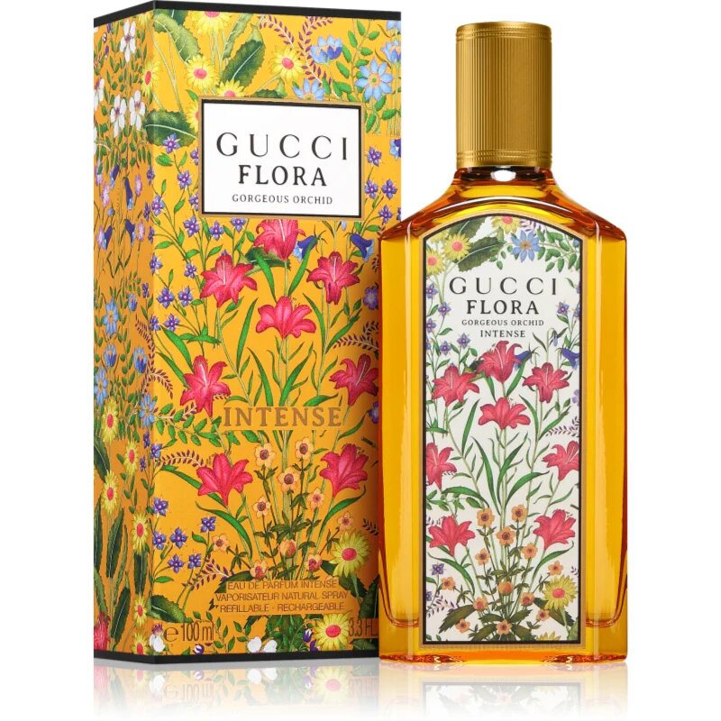 Gucci Flora Gorgeous Orchid Intense parfémovaná voda intense plnitelná pro ženy 100 ml