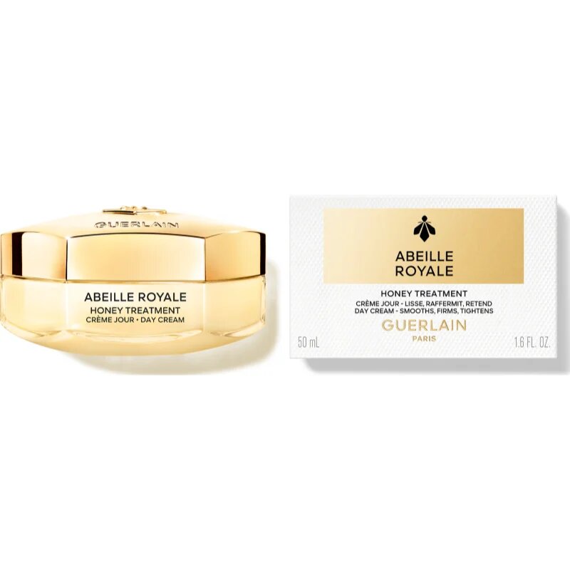 GUERLAIN Abeille Royale Honey Treatment Day Cream denní zpevňující a protivráskový krém plnitelný 50 ml
