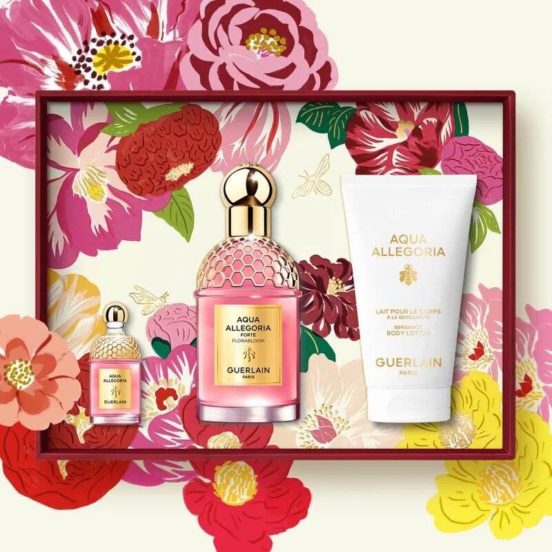 GUERLAIN Aqua Allegoria Florabloom Forte dárková sada limitovaná edice pro ženy
