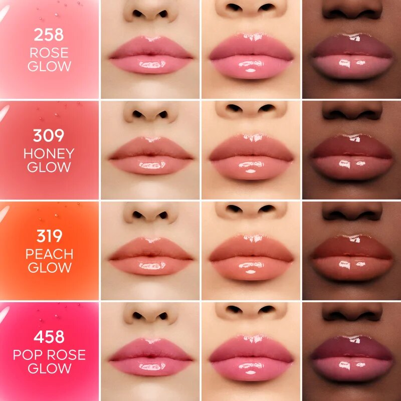 GUERLAIN Blooming Denim KissKiss Bee Glow Oil olej na rty s medem odstín 878 Dahlia Glow 9.5 ml