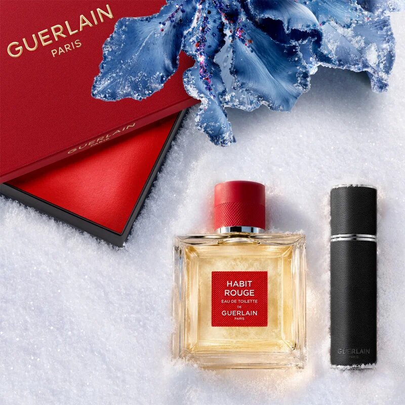 GUERLAIN Habit Rouge dárková sada limitovaná edice pro muže 1 ks