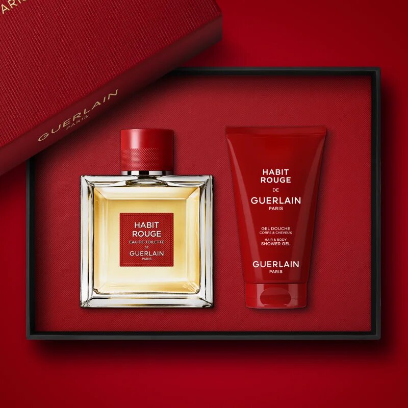 GUERLAIN Habit Rouge dárková sada pro muže