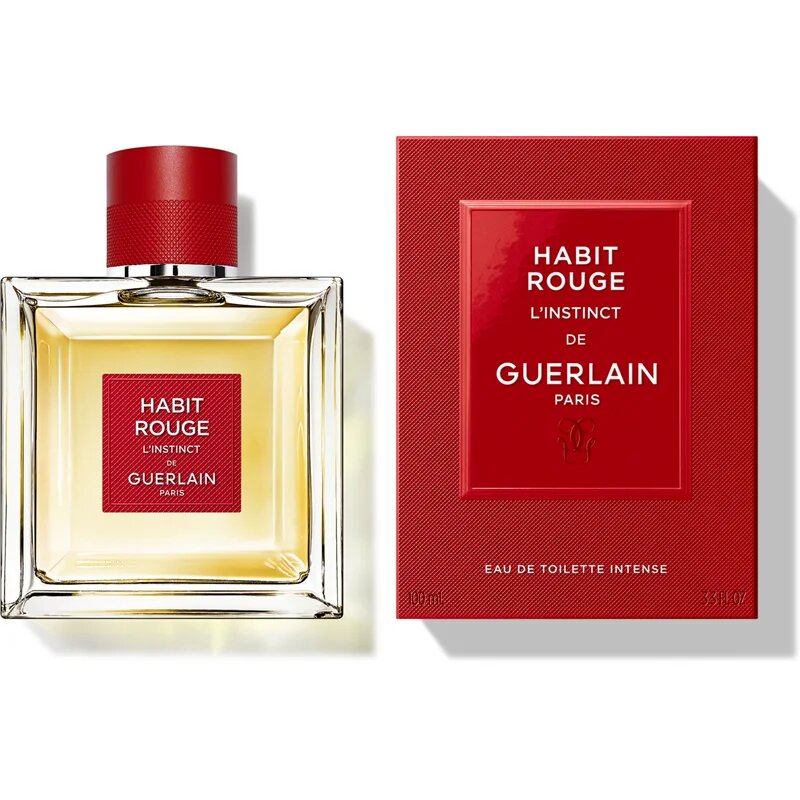 GUERLAIN Habit Rouge L'Instinct Intense toaletní voda pro muže 100 ml