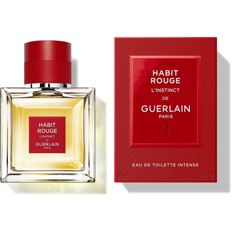GUERLAIN Habit Rouge L'Instinct Intense toaletní voda pro muže 50 ml