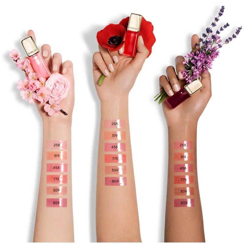 GUERLAIN KissKiss Bee Glow Oil olej na rty s medem odstín 319 Peach Glow 95 ml