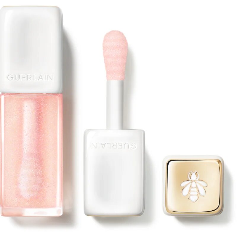 GUERLAIN KissKiss Bee Glow Plump lesk na rty pro větší objem odstín 100 Warm Glow 9.5 ml