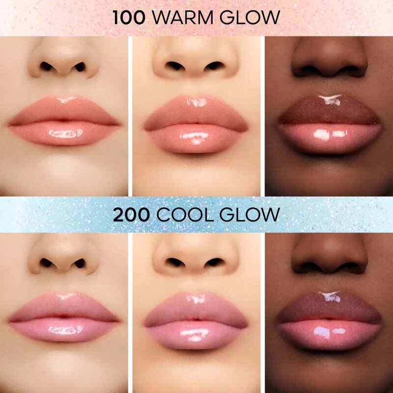GUERLAIN KissKiss Bee Glow Plump lesk na rty pro větší objem odstín 100 Warm Glow 9.5 ml