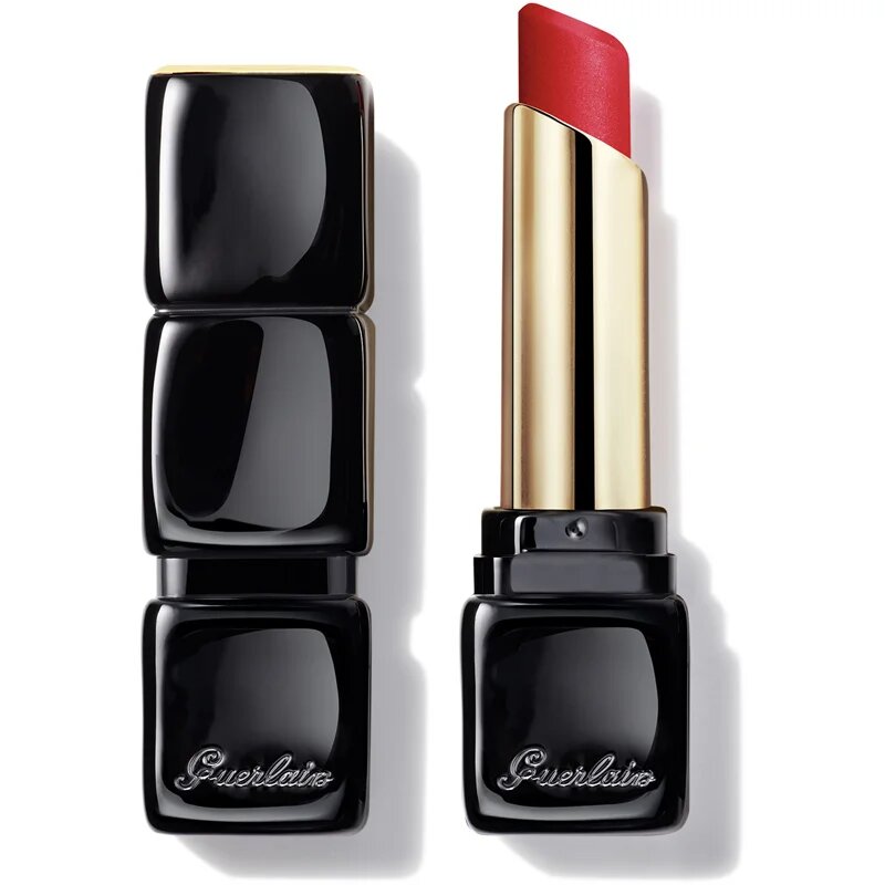 GUERLAIN KissKiss Tender Matte dlouhotrvající rtěnka s matným efektem odstín 775 Kiss Rouge 2.8 g