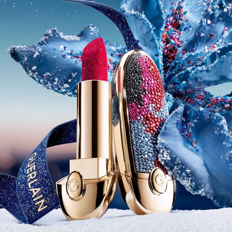 GUERLAIN La Collection X Germanier Double Mirror Jewel Case pouzdro na rtěnku se zrcátkem Showtime 1 ks