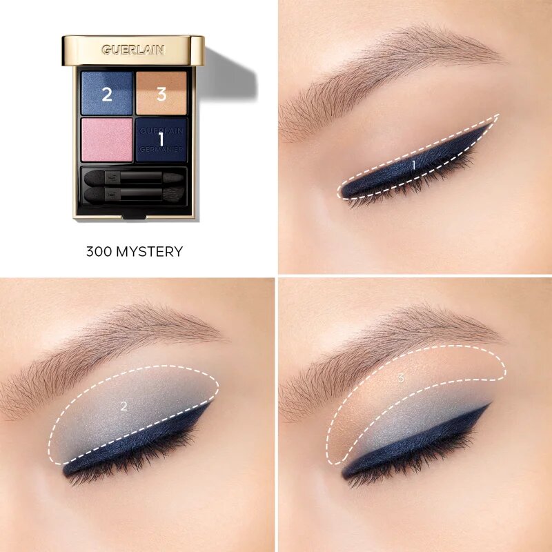 GUERLAIN La Collection X Germanier Ombres G paletka očních stínů limitovaná edice 300 Mystery 6 g