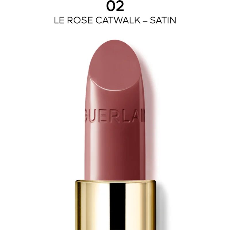 GUERLAIN La Collection X Germanier Rouge G luxusní rtěnka – náhradní náplň limitovaná edice 02 Le Rose Catwalk Satin 3.5 g