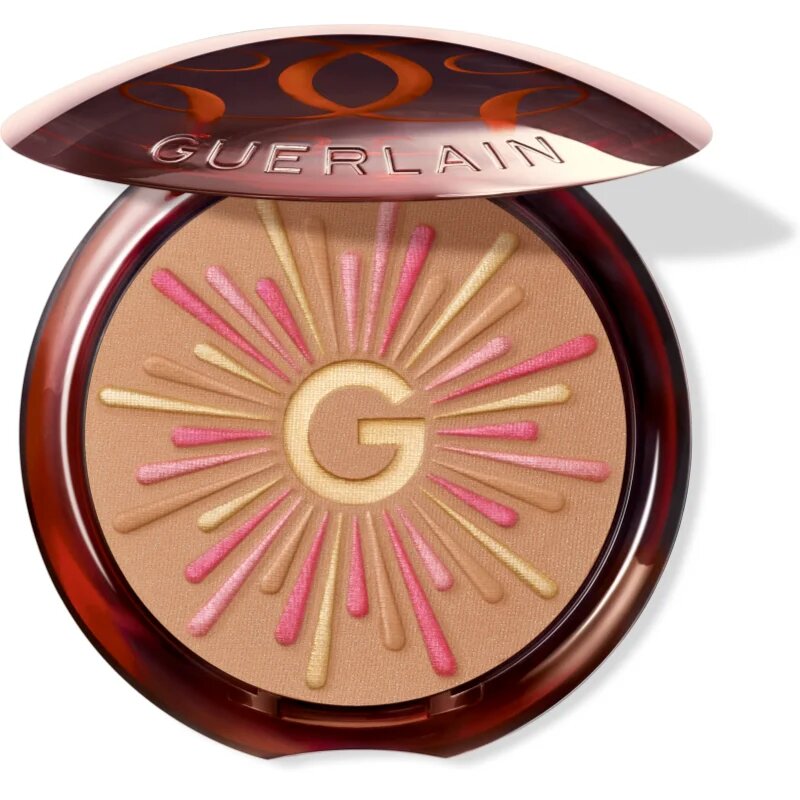 GUERLAIN La Collection X Germanier Terracotta bronzující rozjasňující pudr limitovaná edice Bouquet Final 8.5 g
