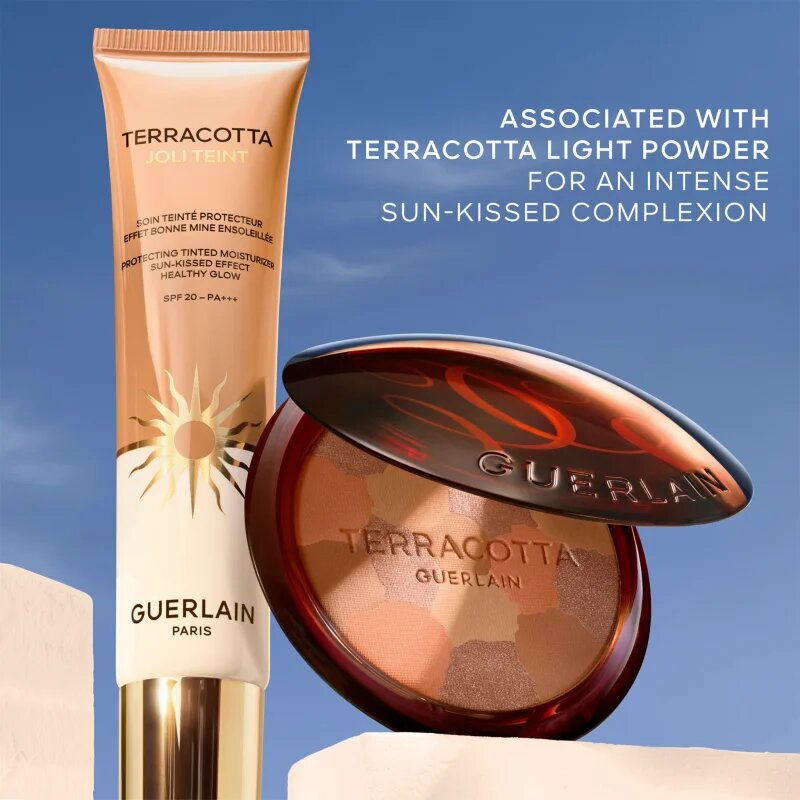 GUERLAIN La Collection X Germanier Terracotta bronzující rozjasňující pudr limitovaná edice Bouquet Final 8.5 g