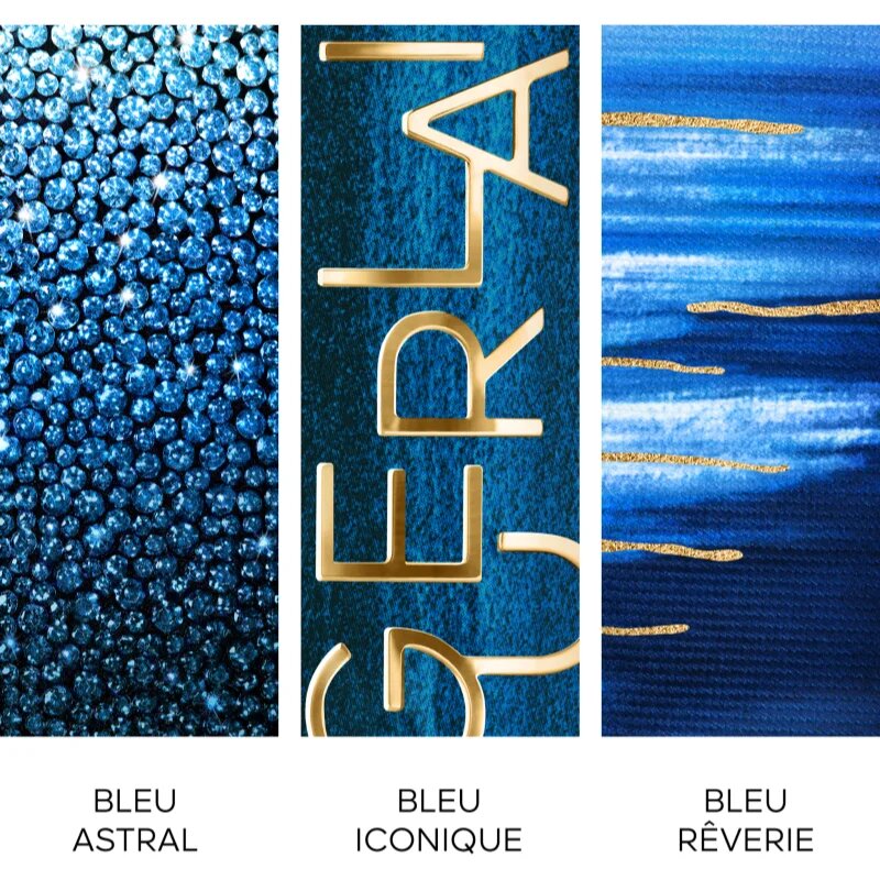 GUERLAIN L'Heure Bleue Double Mirror Jewel Case pouzdro na rtěnku se zrcátkem Bleu Astral 1 ks