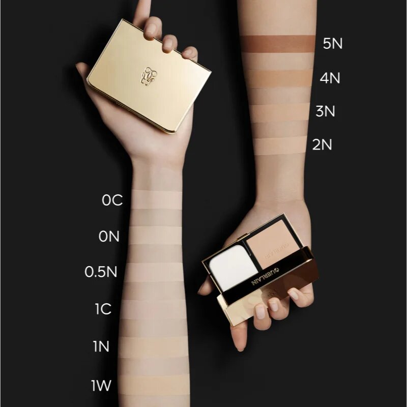 GUERLAIN Parure Gold Skin Control kompaktní matující make-up – náhradní náplň odstín 0N Neutral 8.7 g
