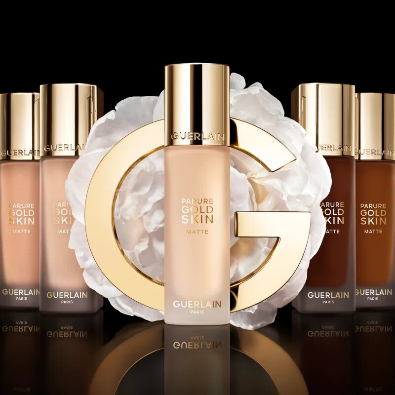 GUERLAIN Parure Gold Skin Matte Foundation dlouhotrvající matující make-up SPF 15 odstín 05W 35 ml
