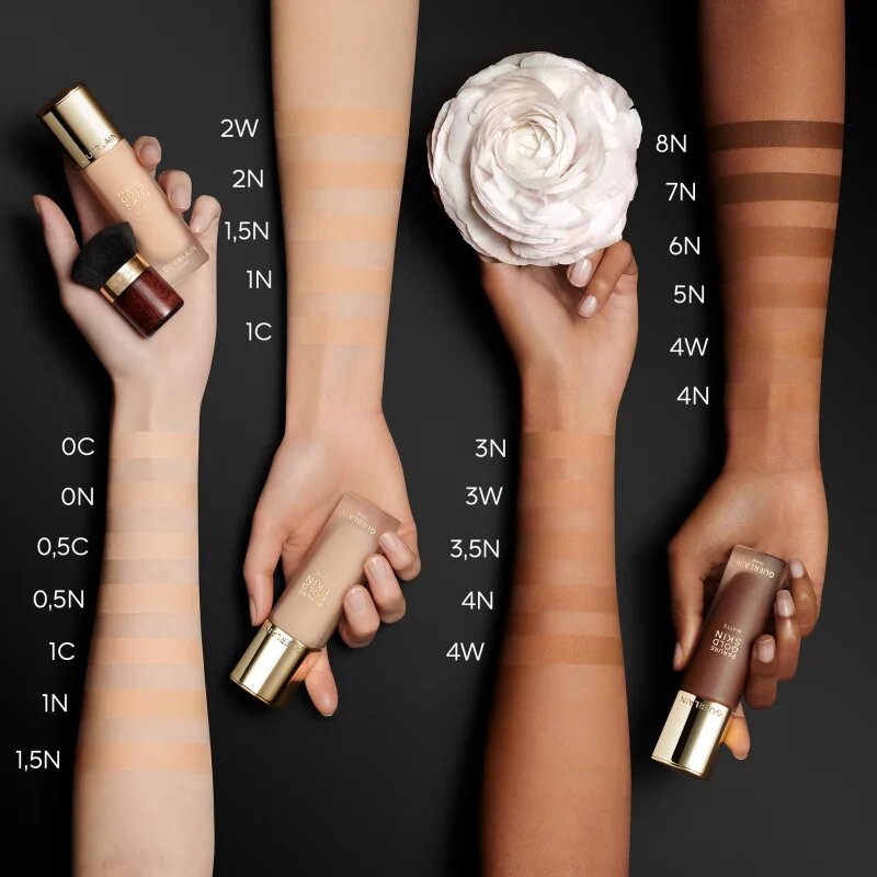 GUERLAIN Parure Gold Skin Matte Foundation dlouhotrvající matující make-up SPF 15 odstín 4W 35 ml