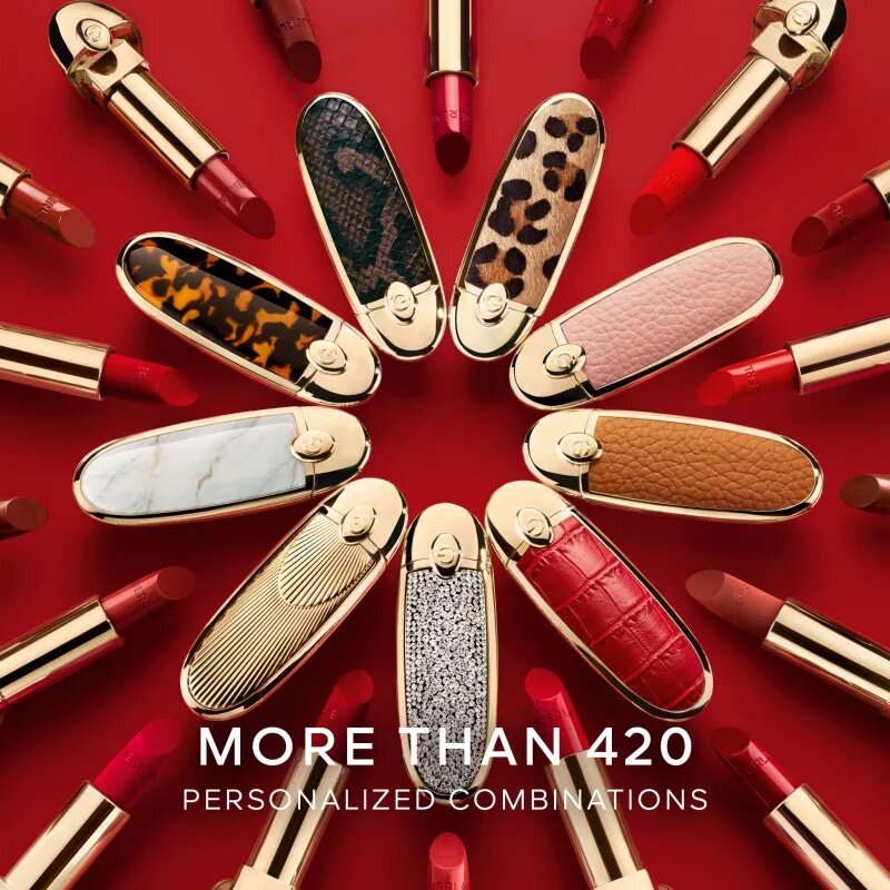 GUERLAIN Rouge G Double Mirror Jewel Case pouzdro na rtěnku se zrcátkem The Python 1 ks
