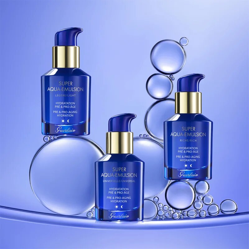 GUERLAIN Super Aqua Emulsion Light lehká hydratační emulze 50 ml