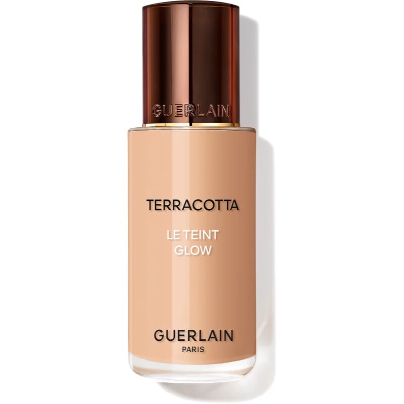 GUERLAIN Terracotta Le Teint Glow tekutý rozjasňující make-up pro přirozený vzhled odstín 35N Neutral 35 ml