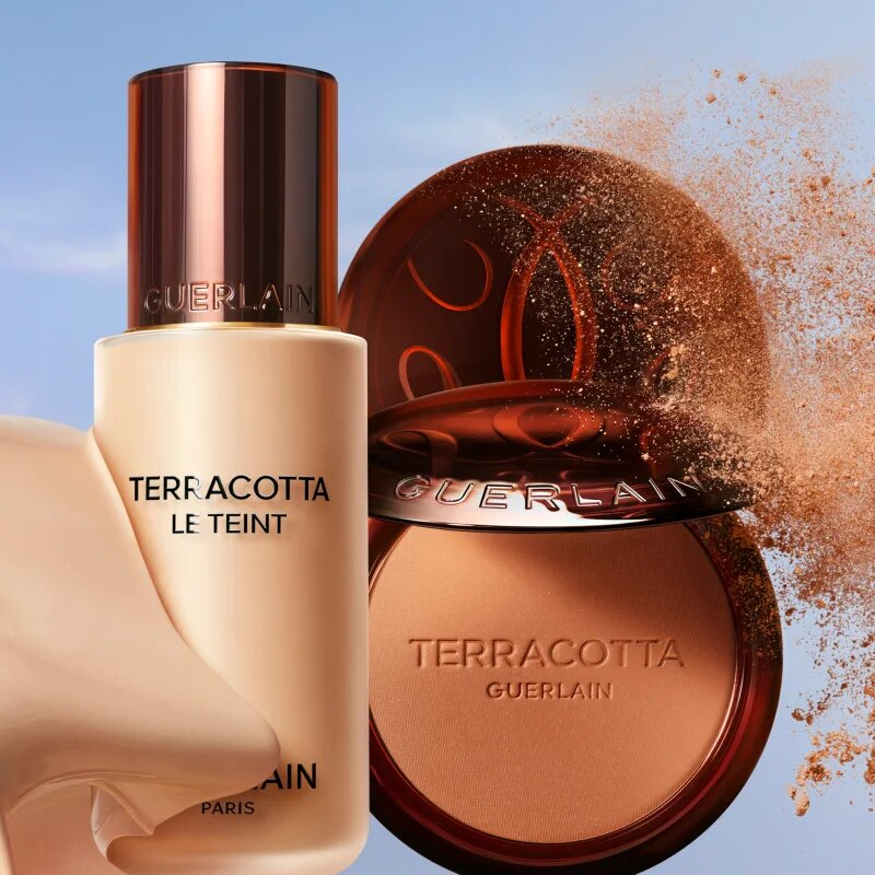 GUERLAIN Terracotta Le Teint tekutý make-up pro přirozený vzhled odstín 7W Warm 35 ml