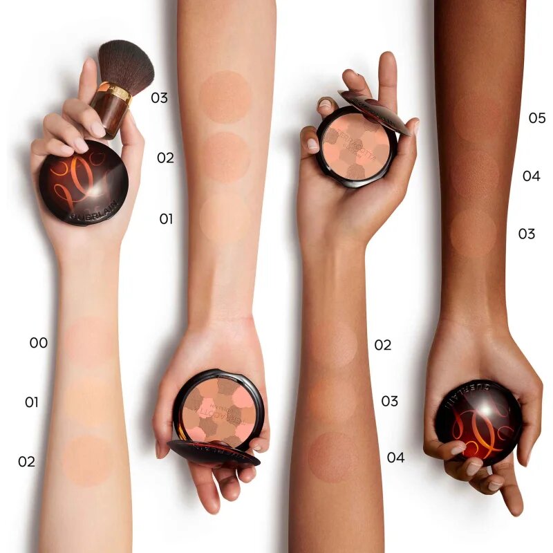GUERLAIN Terracotta Light bronzující rozjasňující pudr – náhradní náplň odstín 01 Light Warm 10 g
