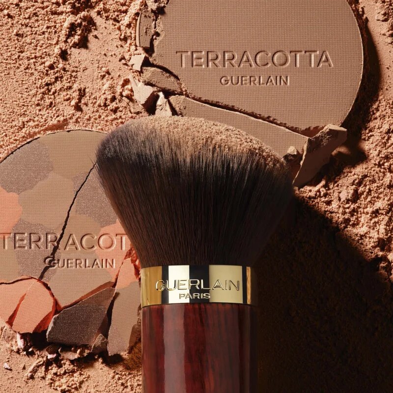 GUERLAIN Terracotta Original bronzující pudr plnitelný odstín 05 Deep Warm 8.5 g